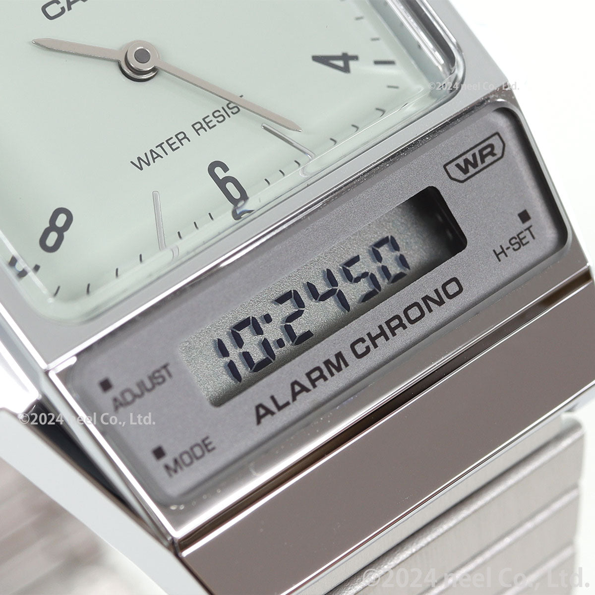 カシオ CASIO CLASSIC 限定モデル 腕時計 AQ-800E-3AJF レトロモダン 角型フォルム【2024 新作】