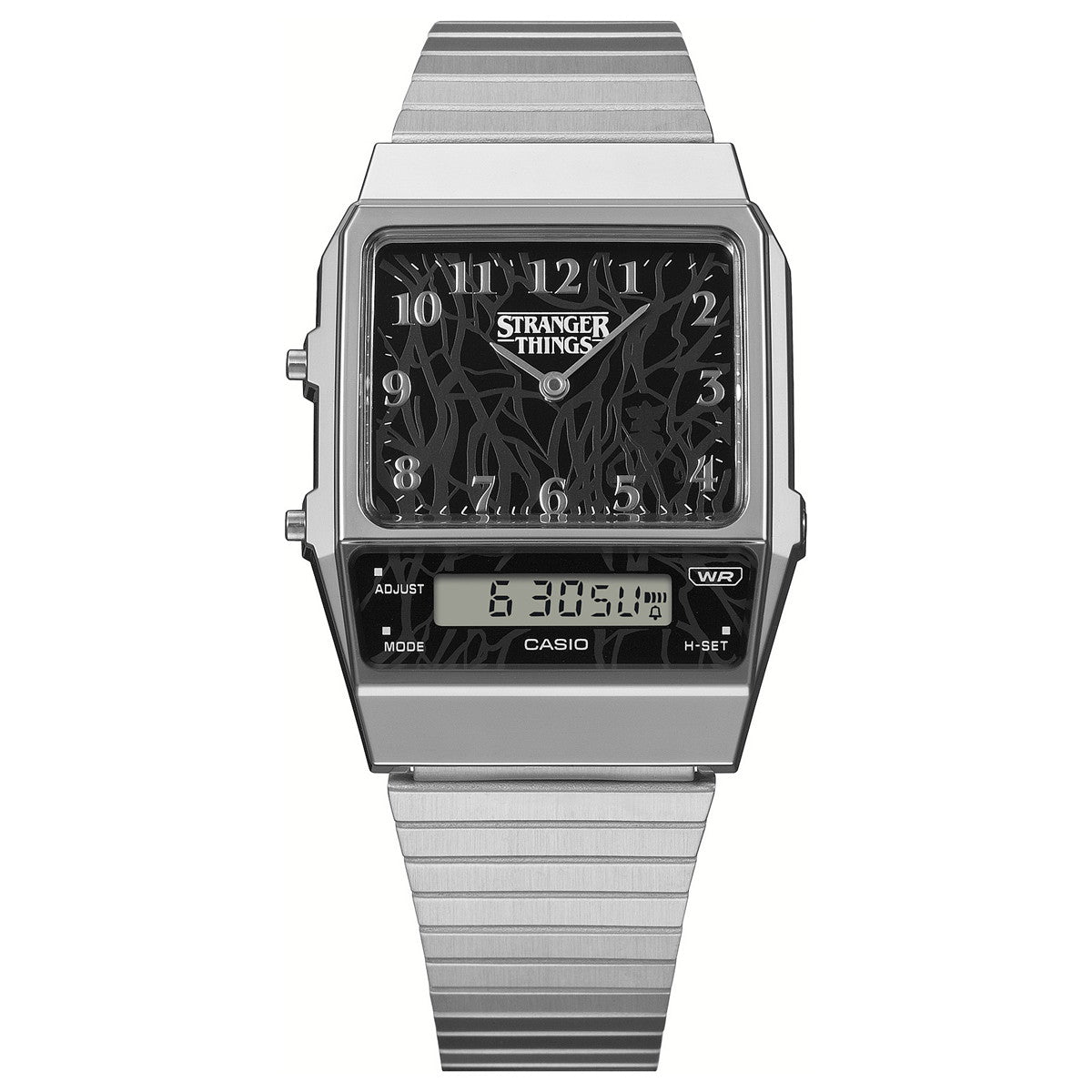 カシオ クラシック CASIO CLASSIC アナデジ Stranger Things コラボ 限定 腕時計 AQ-800EST-1AJR UPSIDEDOWN ストレンジャー シングス 未知の世界【2025 新作】