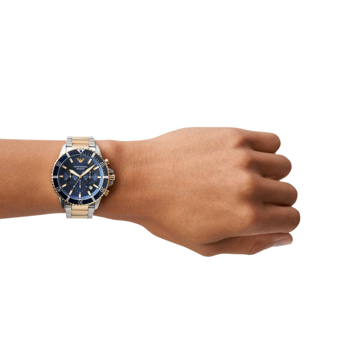 エンポリオアルマーニ EMPORIO ARMANI 腕時計 メンズ クロノグラフ ステンレススチールウォッチ AR11362