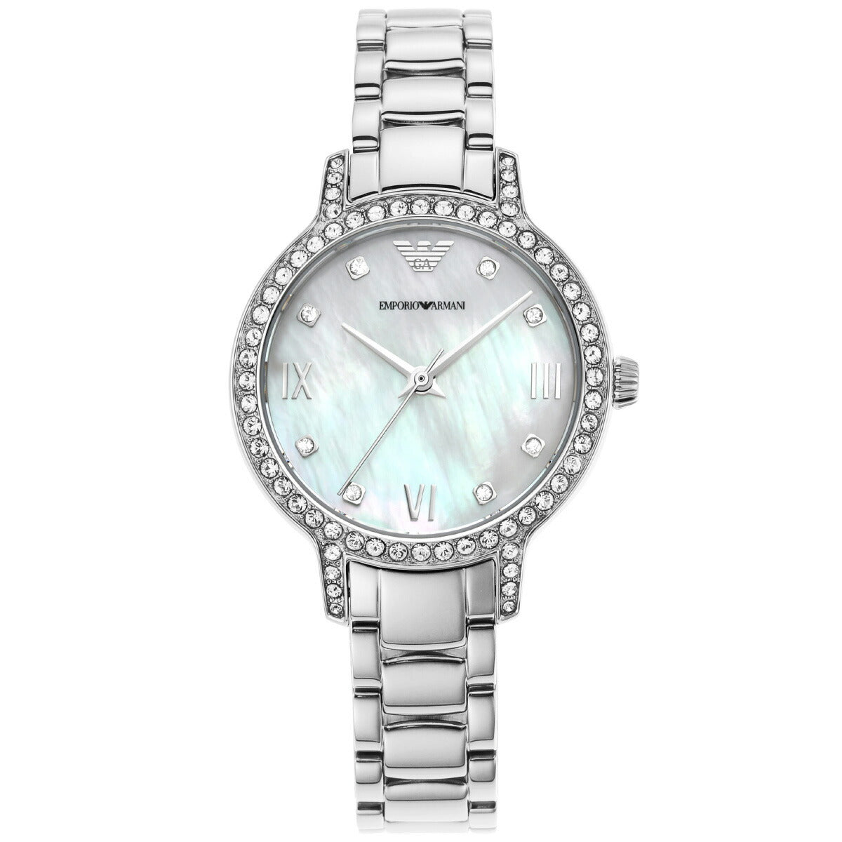 エンポリオアルマーニ EMPORIO ARMANI 腕時計 レディース ステンレススチールウォッチ AR11484