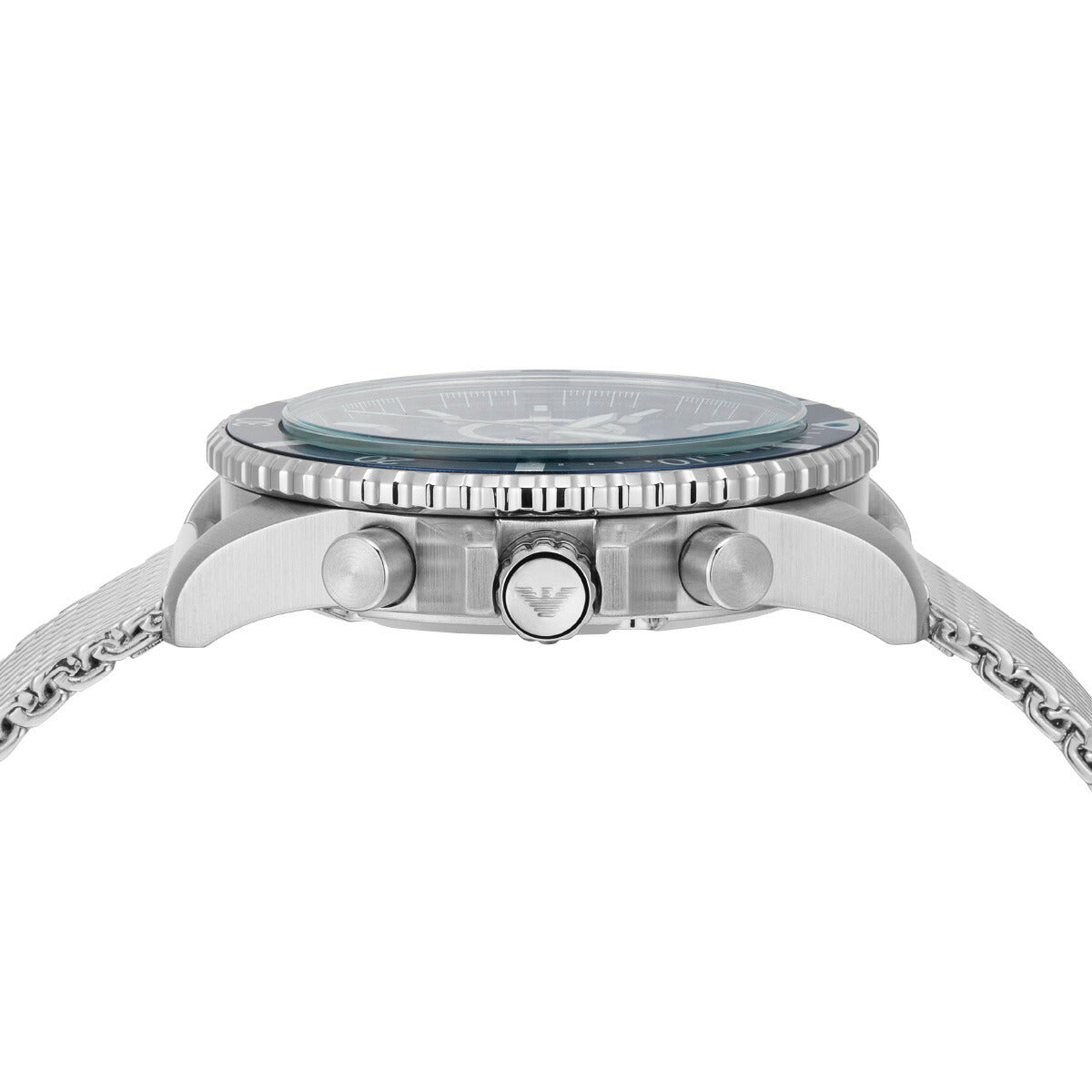 エンポリオアルマーニ EMPORIO ARMANI 腕時計 メンズ クロノグラフ ステンレススチールウォッチ AR11587