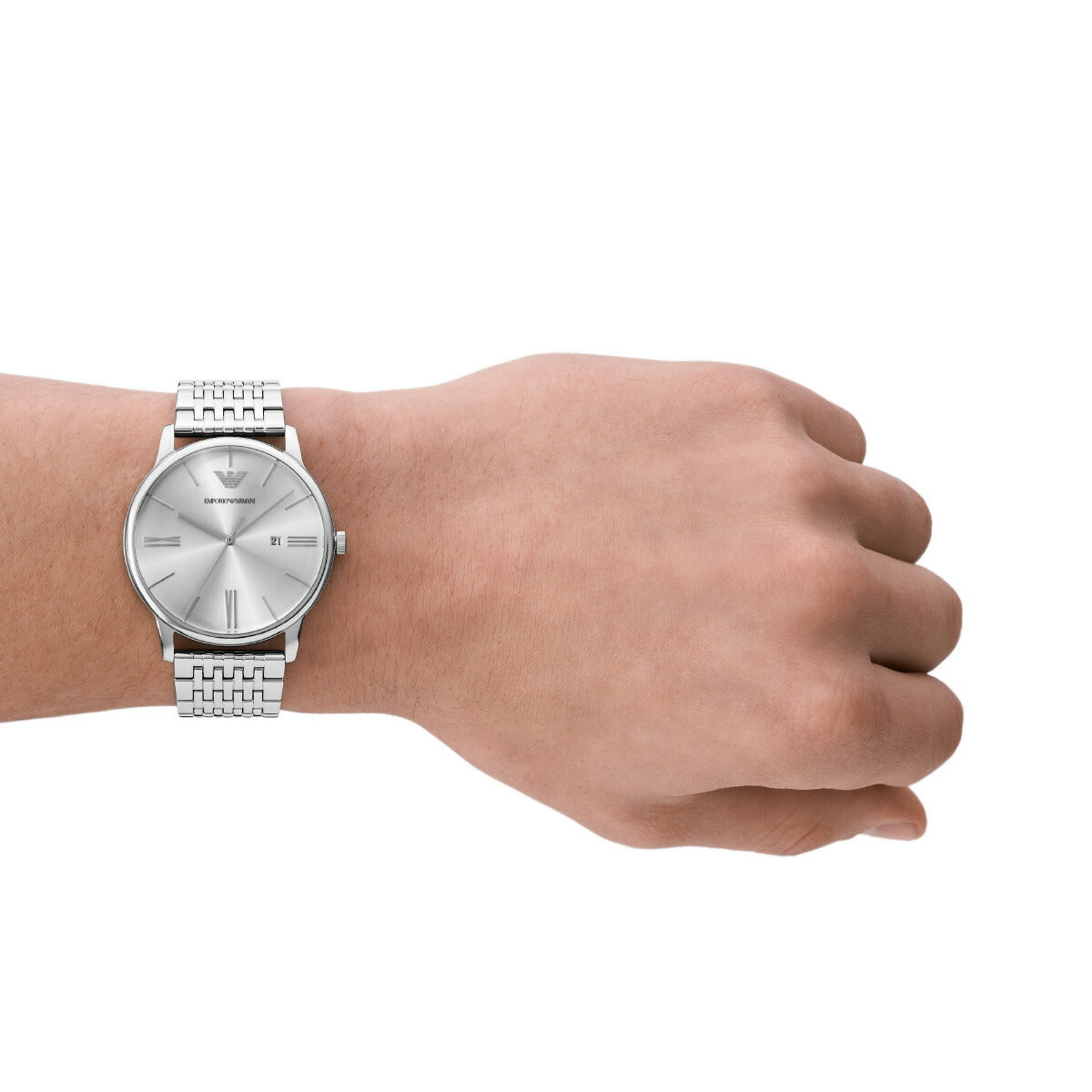 エンポリオアルマーニ EMPORIO ARMANI 腕時計 メンズ ステンレススチールウォッチ AR11599