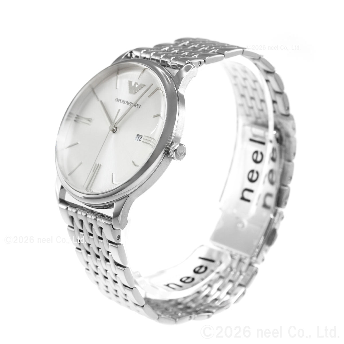 エンポリオアルマーニ EMPORIO ARMANI 腕時計 メンズ ステンレススチールウォッチ AR11599
