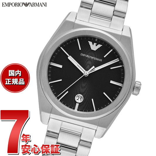 エンポリオアルマーニ EMPORIO ARMANI 腕時計 メンズ 三針デイト ステンレススチールウォッチ AR11622