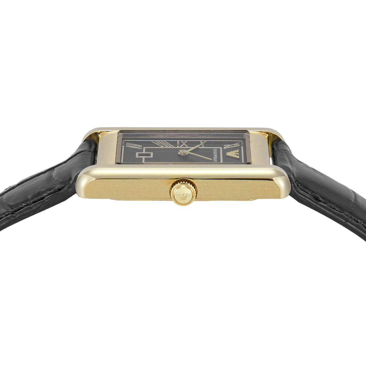 エンポリオアルマーニ EMPORIO ARMANI 腕時計 メンズ 二針デイト ゴールドトーン ステンレススチールウォッチ AR11666【2025 新作】
