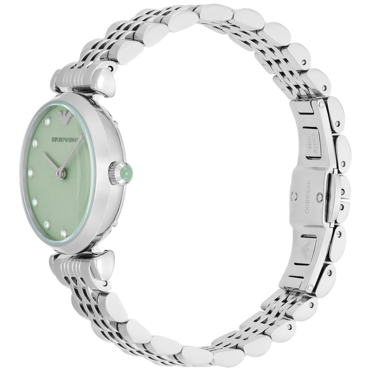 エンポリオアルマーニ EMPORIO ARMANI 腕時計 レディース 二針 ステンレススチールウォッチ AR11667【2025 新作】