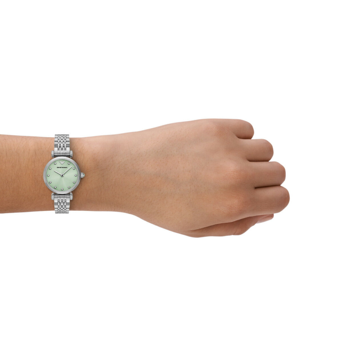 エンポリオアルマーニ EMPORIO ARMANI 腕時計 レディース 二針 ステンレススチールウォッチ AR11667【2025 新作】