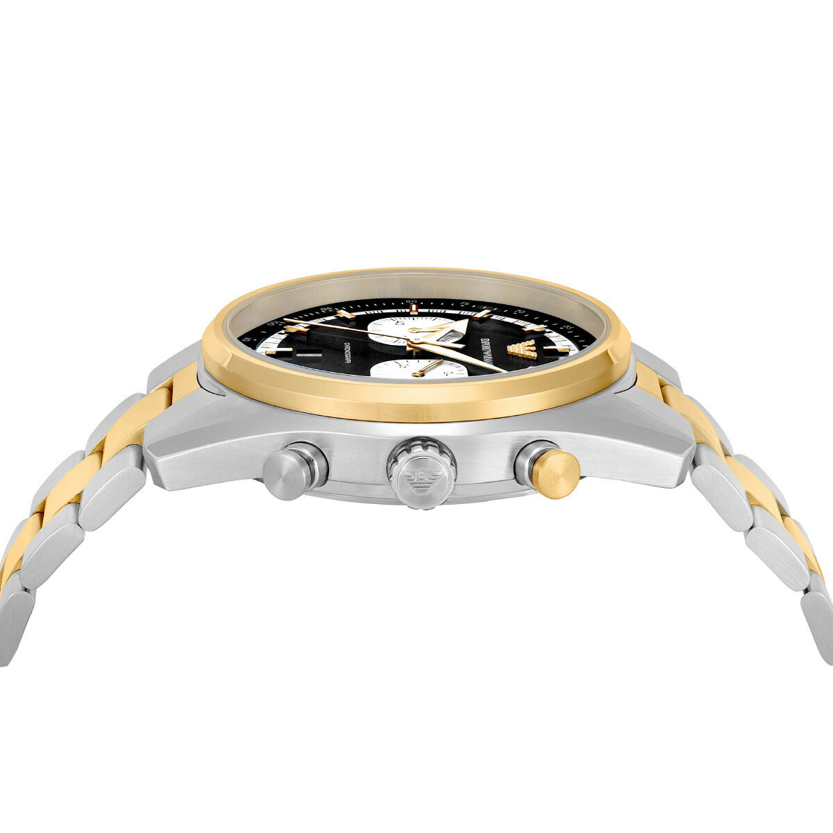 エンポリオアルマーニ EMPORIO ARMANI 腕時計 メンズ クロノグラフウォッチ ツートンステンレススチール AR11678【2025 新作】