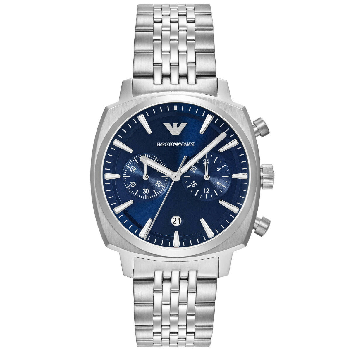 エンポリオアルマーニ EMPORIO ARMANI 腕時計 メンズ クロノグラフウォッチ ステンレススチール AR11688【2025 新作】