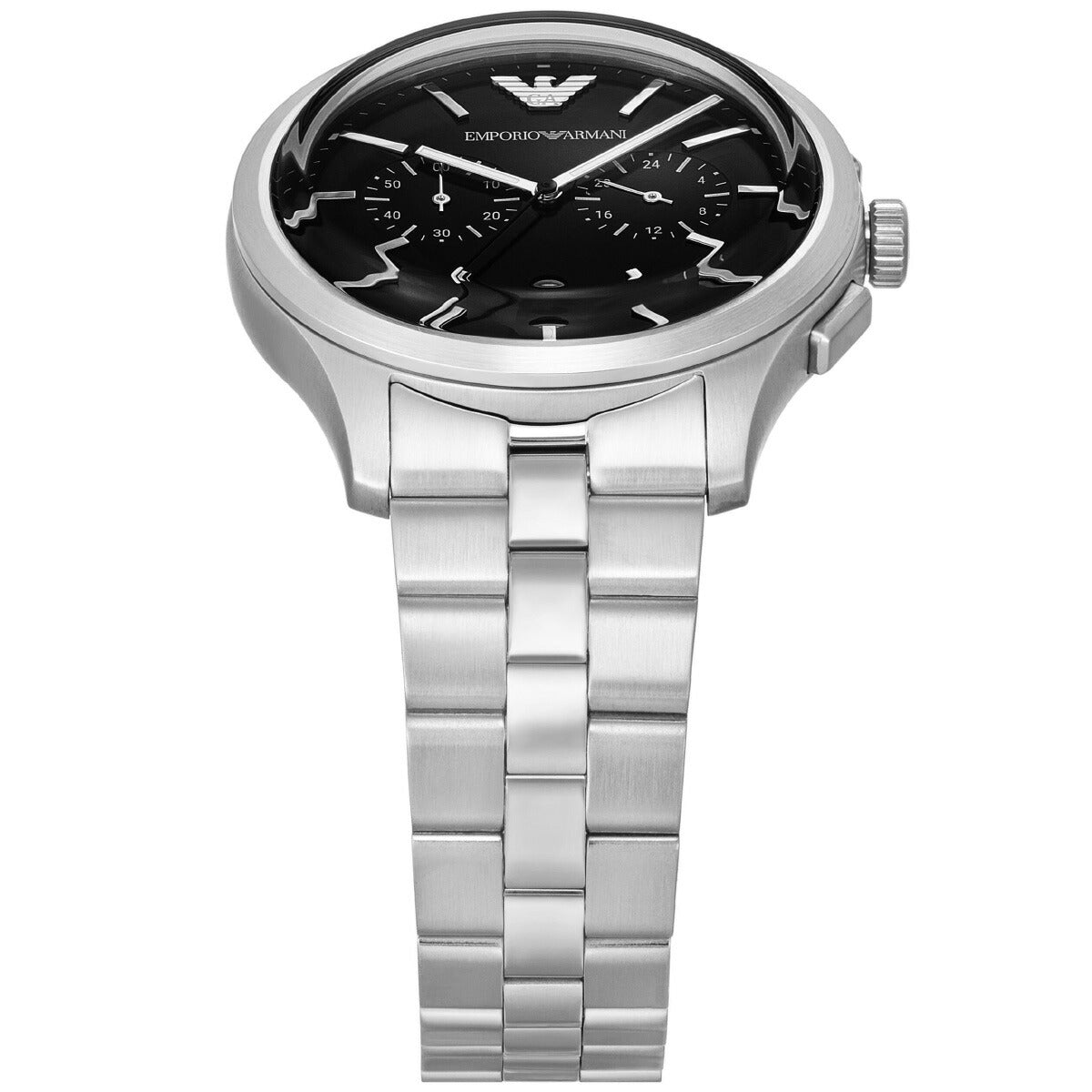 エンポリオアルマーニ EMPORIO ARMANI 腕時計 メンズ クロノグラフウォッチ ステンレススチール AR11691【2025 新作】