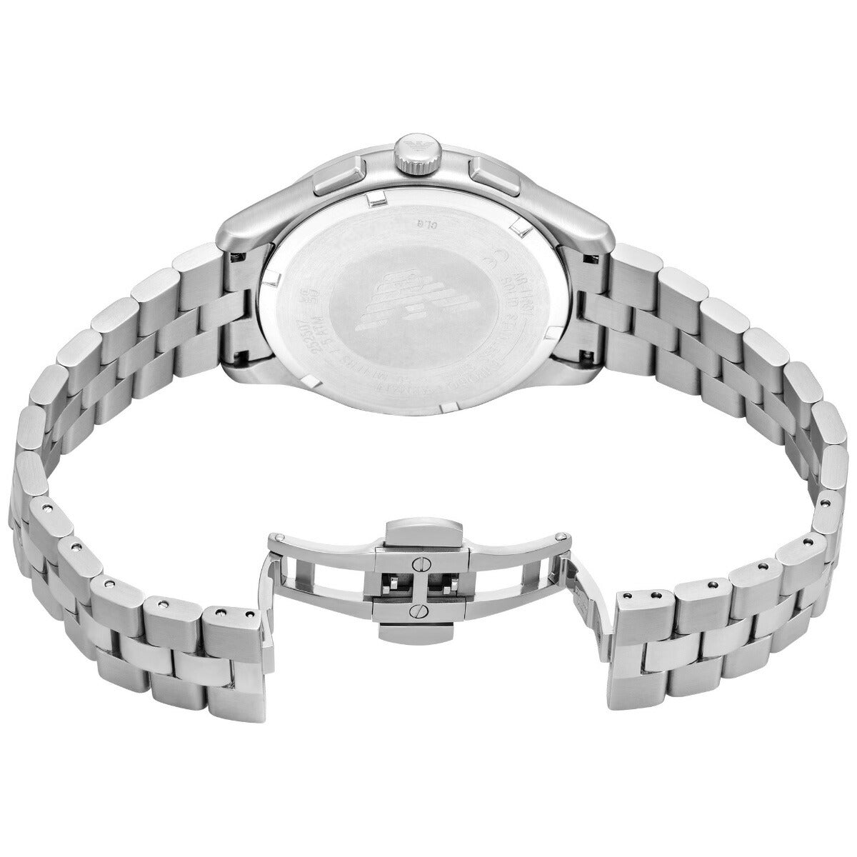 エンポリオアルマーニ EMPORIO ARMANI 腕時計 メンズ クロノグラフウォッチ ステンレススチール AR11691【2025 新作】