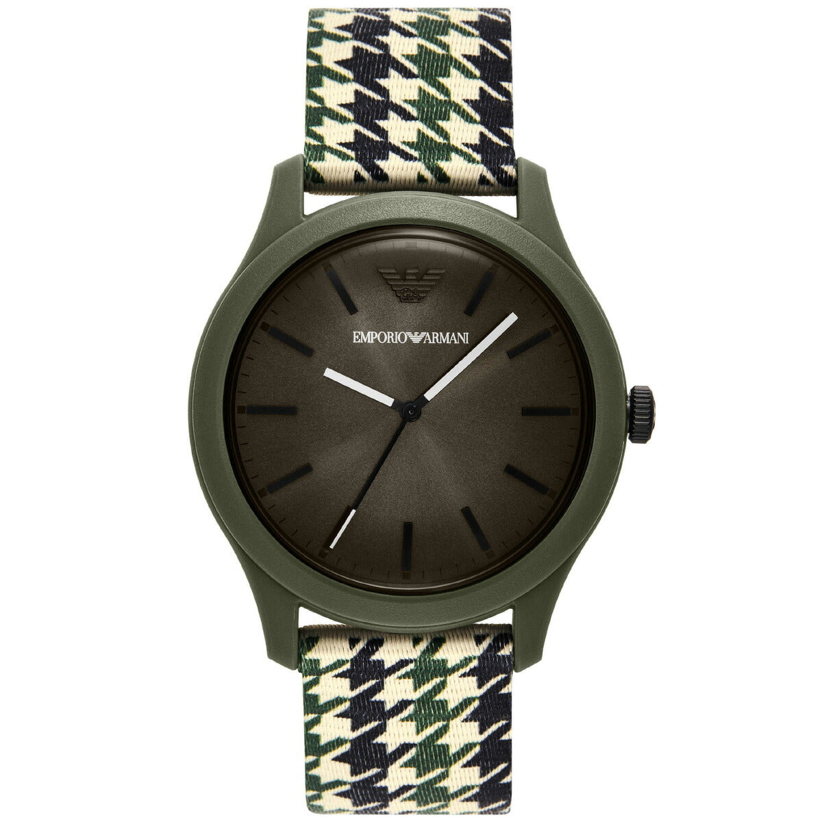 エンポリオアルマーニ EMPORIO ARMANI 腕時計 メンズ 3針ウォッチ ＃tide ocean material ナイロンファブリック AR11694【2025 新作】