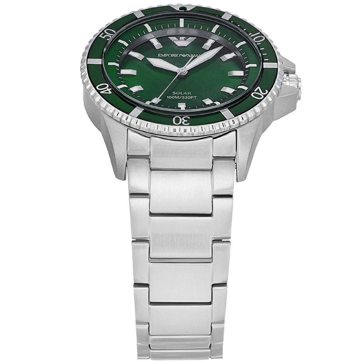 エンポリオアルマーニ EMPORIO ARMANI 腕時計 メンズ ワールドエクスプローラー ソーラーパワー 3針ウォッチ ステンレススチール AR11698【2025 新作】