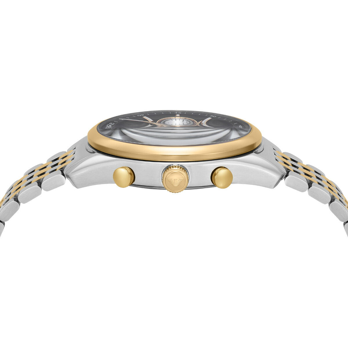 エンポリオアルマーニ EMPORIO ARMANI 腕時計 メンズ クロノグラフウォッチ ツートーンステンレススチール AR11713【2025 新作】