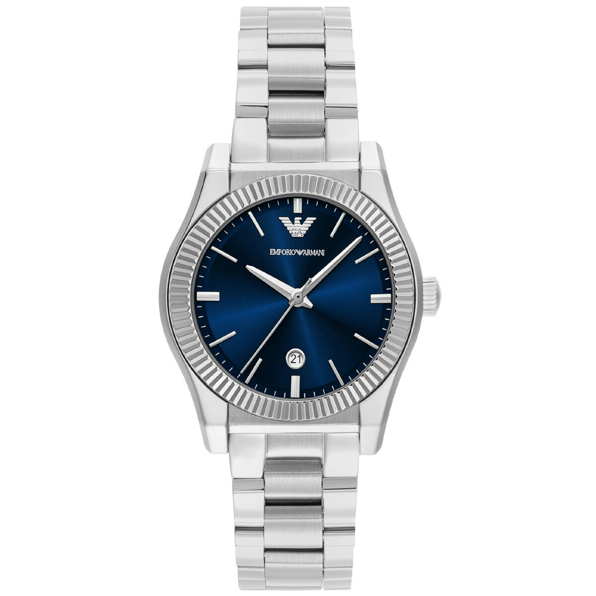 エンポリオアルマーニ EMPORIO ARMANI 腕時計 レディース 3針デイトウォッチ ステンレススチール AR11717