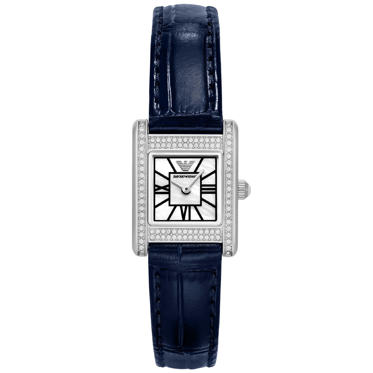 エンポリオアルマーニ EMPORIO ARMANI 腕時計 レディース 2針ウォッチ ディープブルーレザー AR11718【2025 新作】