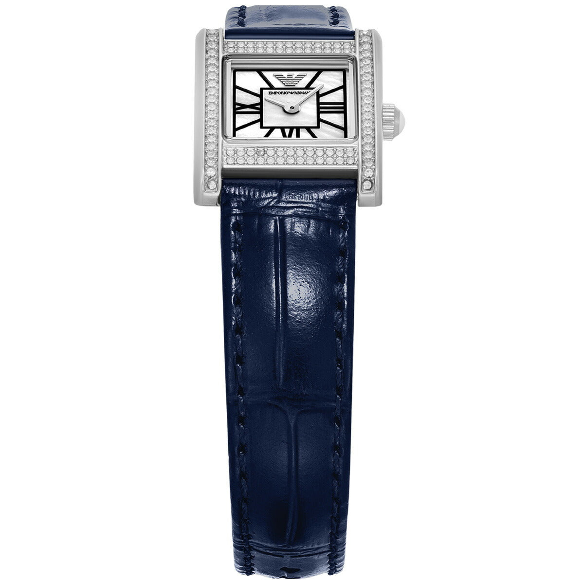 エンポリオアルマーニ EMPORIO ARMANI 腕時計 レディース 2針ウォッチ ディープブルーレザー AR11718【2025 新作】