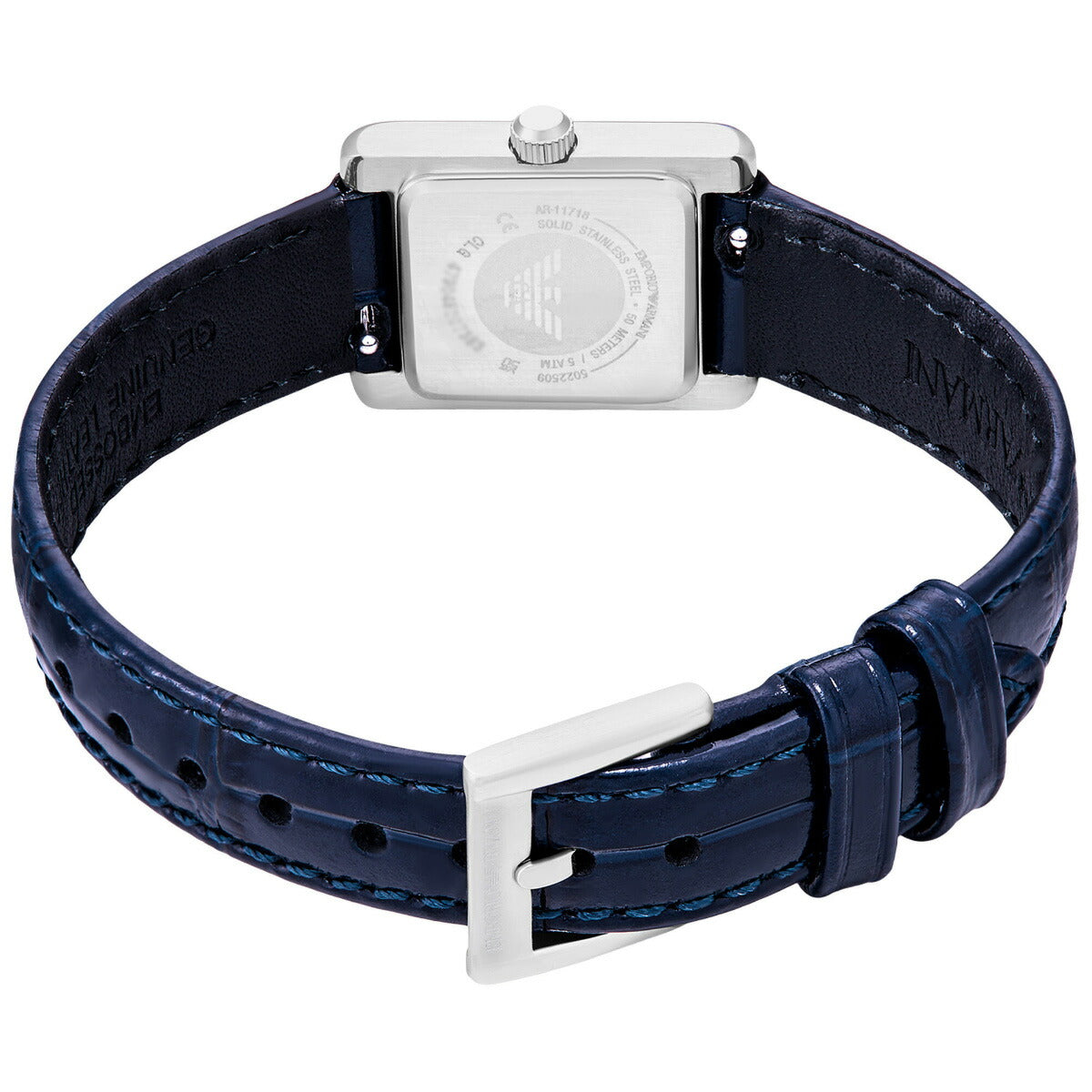 エンポリオアルマーニ EMPORIO ARMANI 腕時計 レディース 2針ウォッチ ディープブルーレザー AR11718【2025 新作】