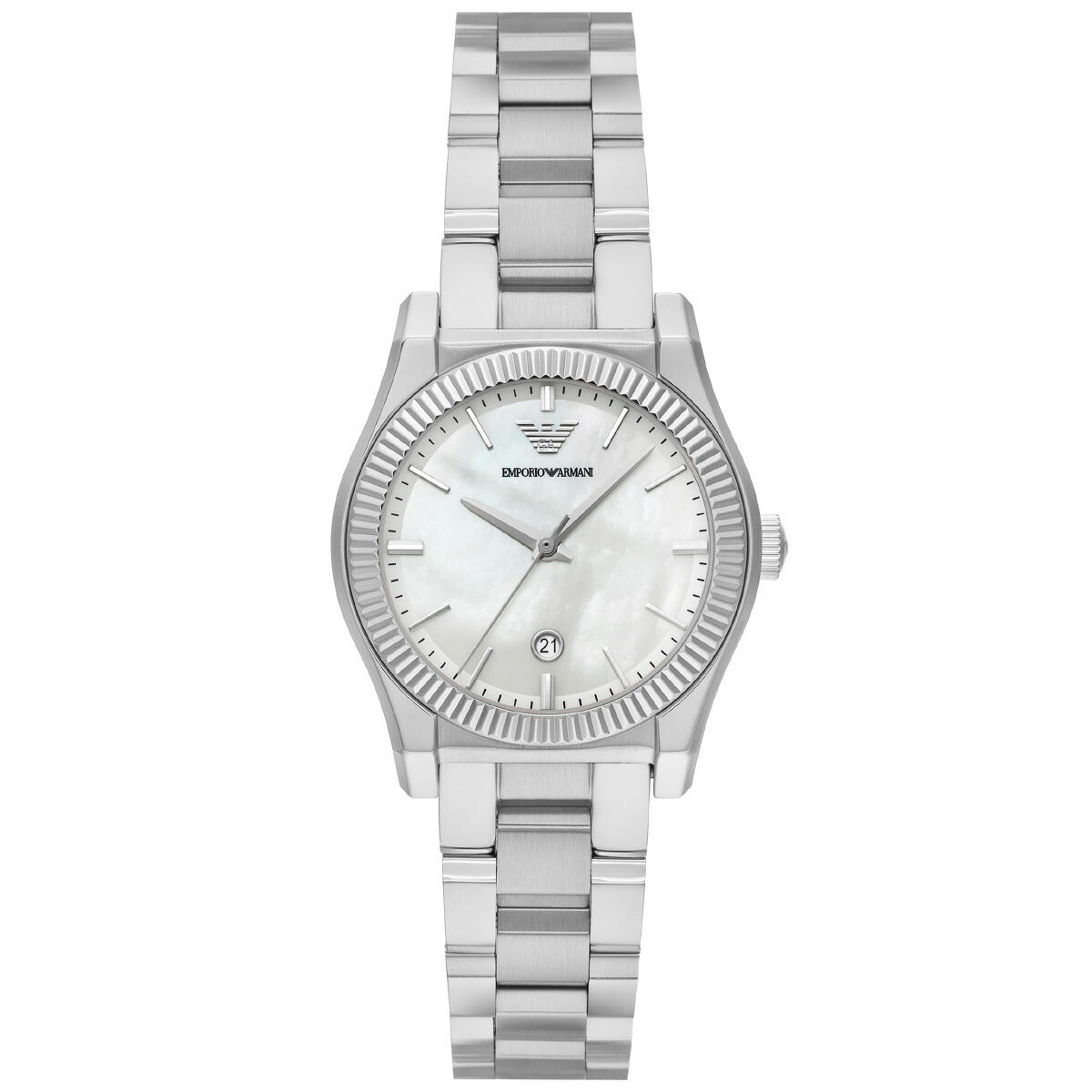 エンポリオアルマーニ EMPORIO ARMANI 腕時計 レディース 3針デイトウォッチ ステンレススチール AR11723【2025 新作】
