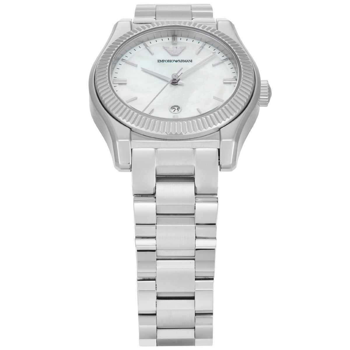 エンポリオアルマーニ EMPORIO ARMANI 腕時計 レディース 3針デイトウォッチ ステンレススチール AR11723【2025 新作】