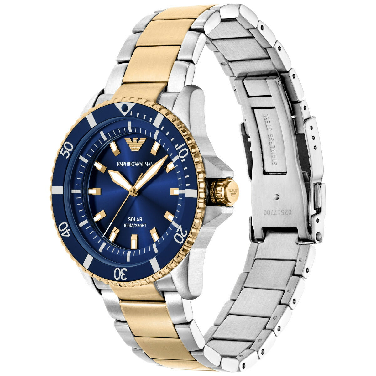 エンポリオアルマーニ EMPORIO ARMANI 腕時計 メンズ ソーラー WORLD EXPLORER ステンレススチール AR11738【2025 新作】