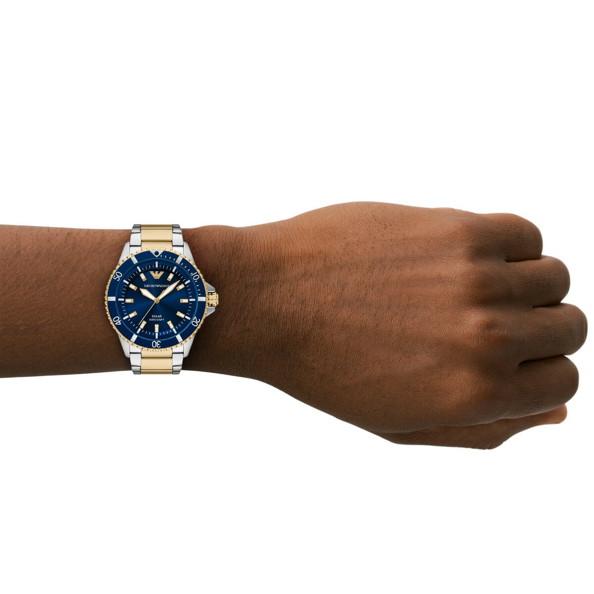 エンポリオアルマーニ EMPORIO ARMANI 腕時計 メンズ ソーラー WORLD EXPLORER ステンレススチール AR11738【2025 新作】