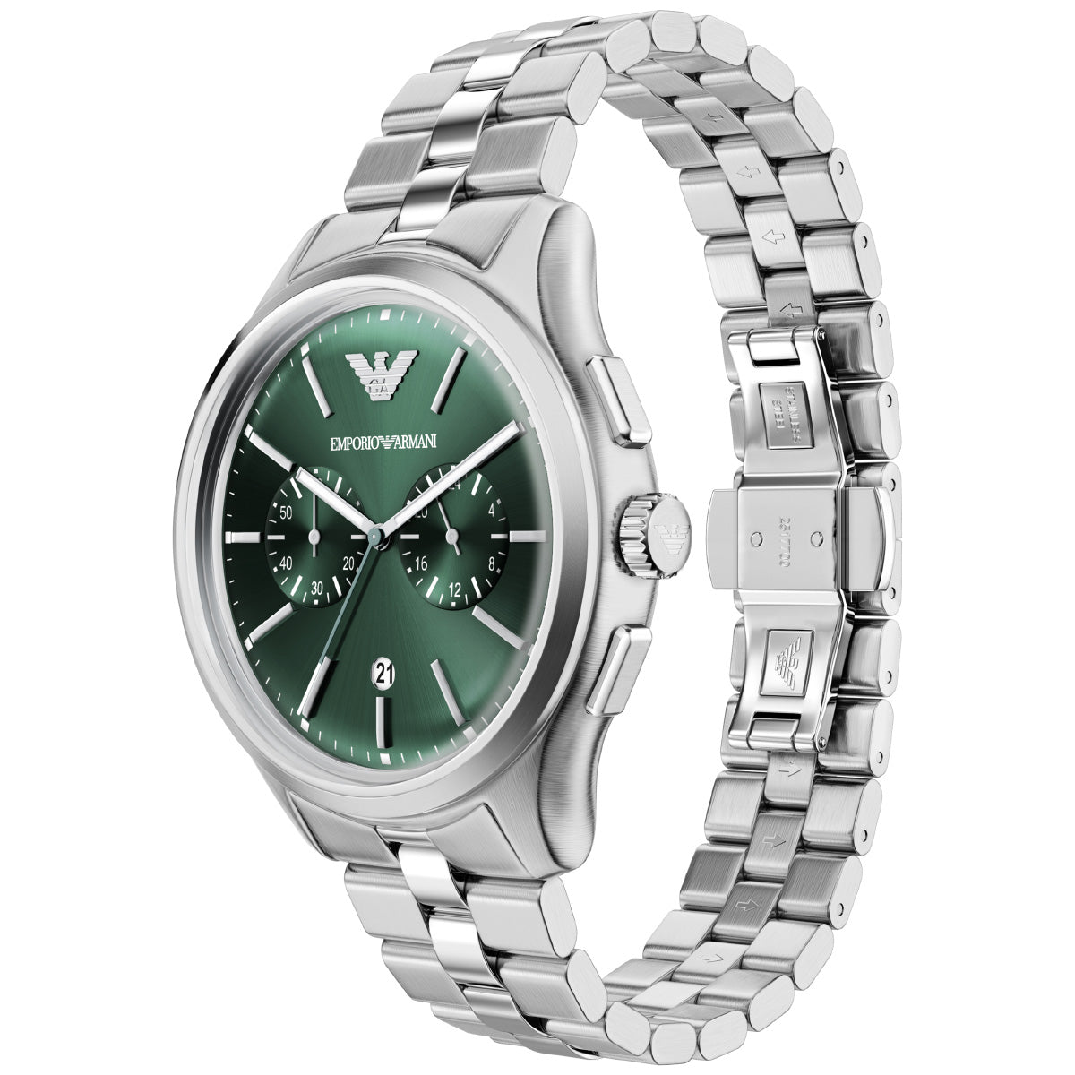 エンポリオアルマーニ EMPORIO ARMANI 腕時計 メンズ クロノグラフ ステンレススチール AR11746【2026 新作】【60回分割手数料無料！】