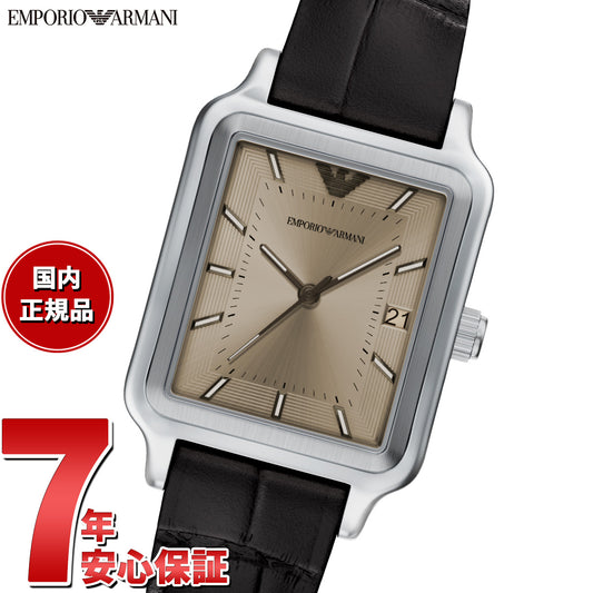 エンポリオアルマーニ EMPORIO ARMANI 腕時計 メンズ レザー AR11756【2026 新作】