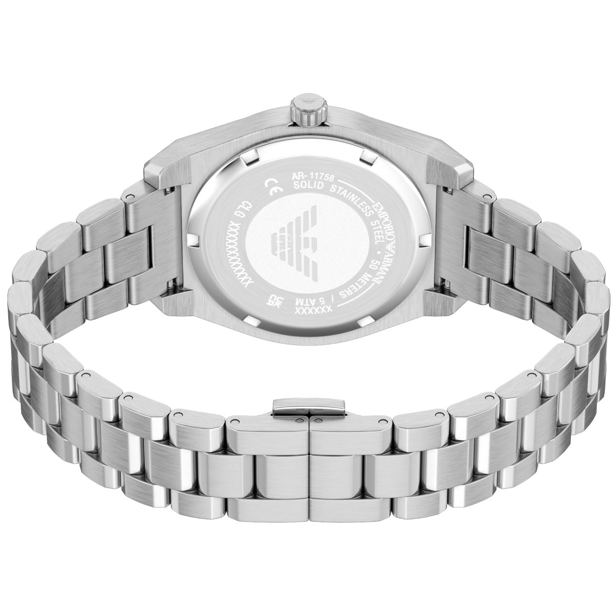 エンポリオアルマーニ EMPORIO ARMANI 腕時計 メンズ レディース ステンレススチール AR11758【2026 新作】【60回分割手数料無料！】