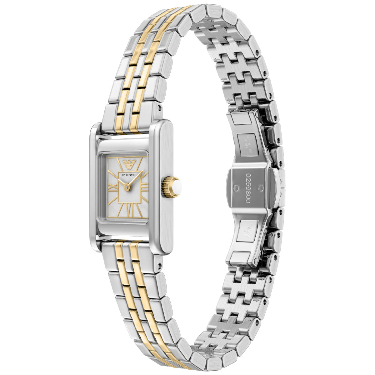 エンポリオアルマーニ EMPORIO ARMANI 腕時計 レディース ステンレススチール AR11763【2026 新作】【60回分割手数料無料！】