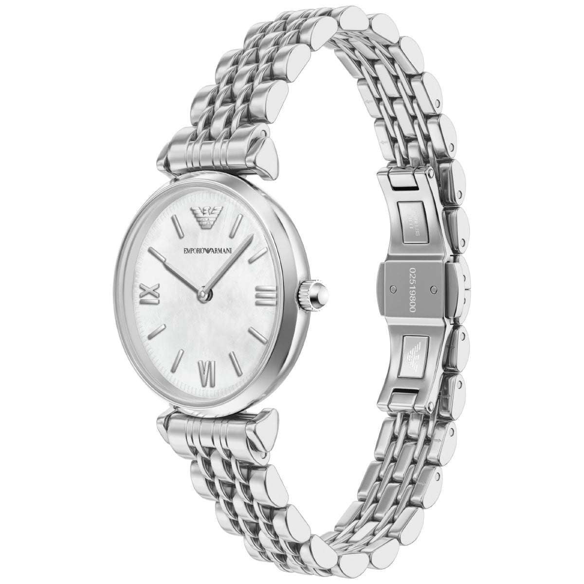 エンポリオアルマーニ EMPORIO ARMANI 腕時計 レディース ステンレススチール AR11768【2026 新作】【60回分割手数料無料！】