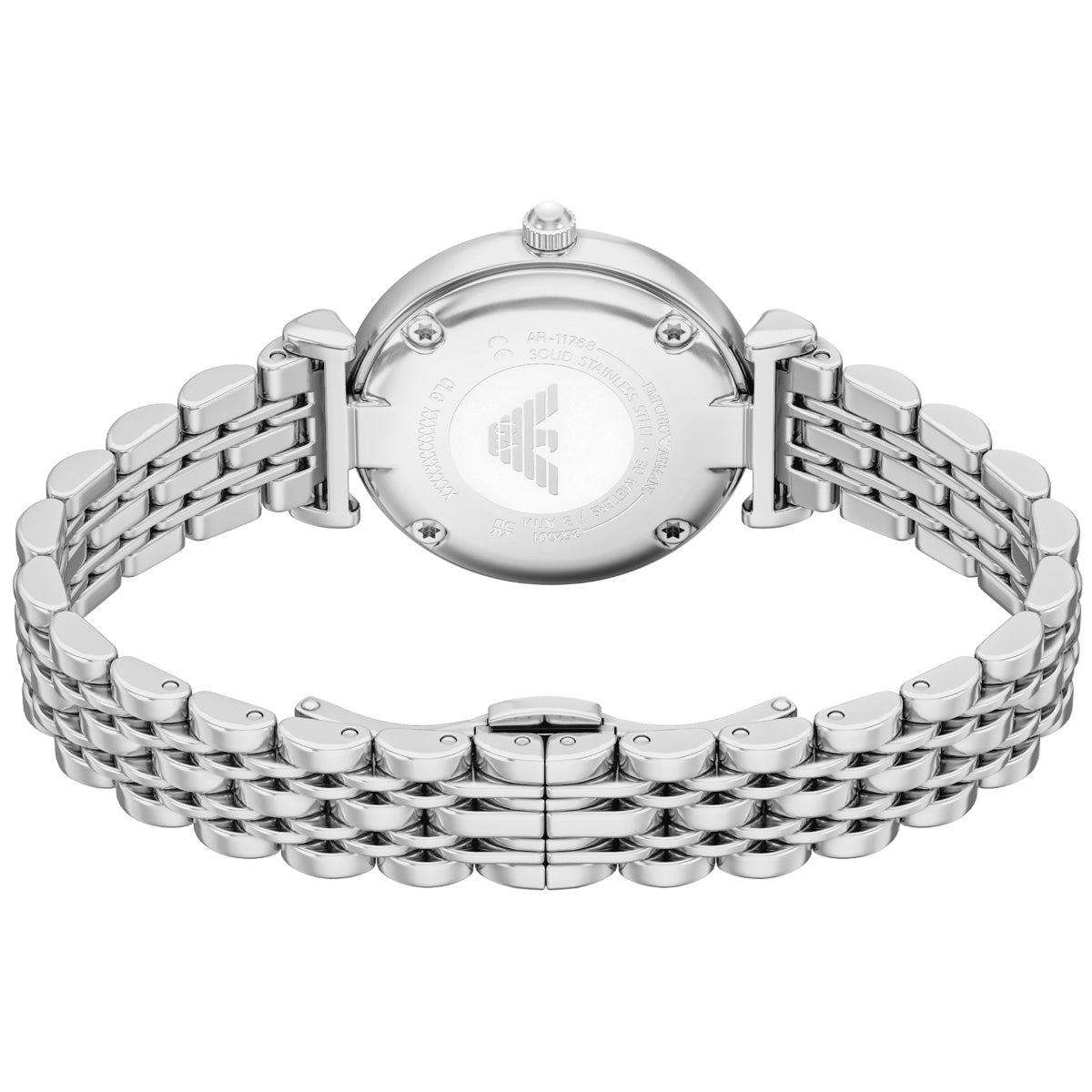 エンポリオアルマーニ EMPORIO ARMANI 腕時計 レディース ステンレススチール AR11768【2026 新作】【60回分割手数料無料！】