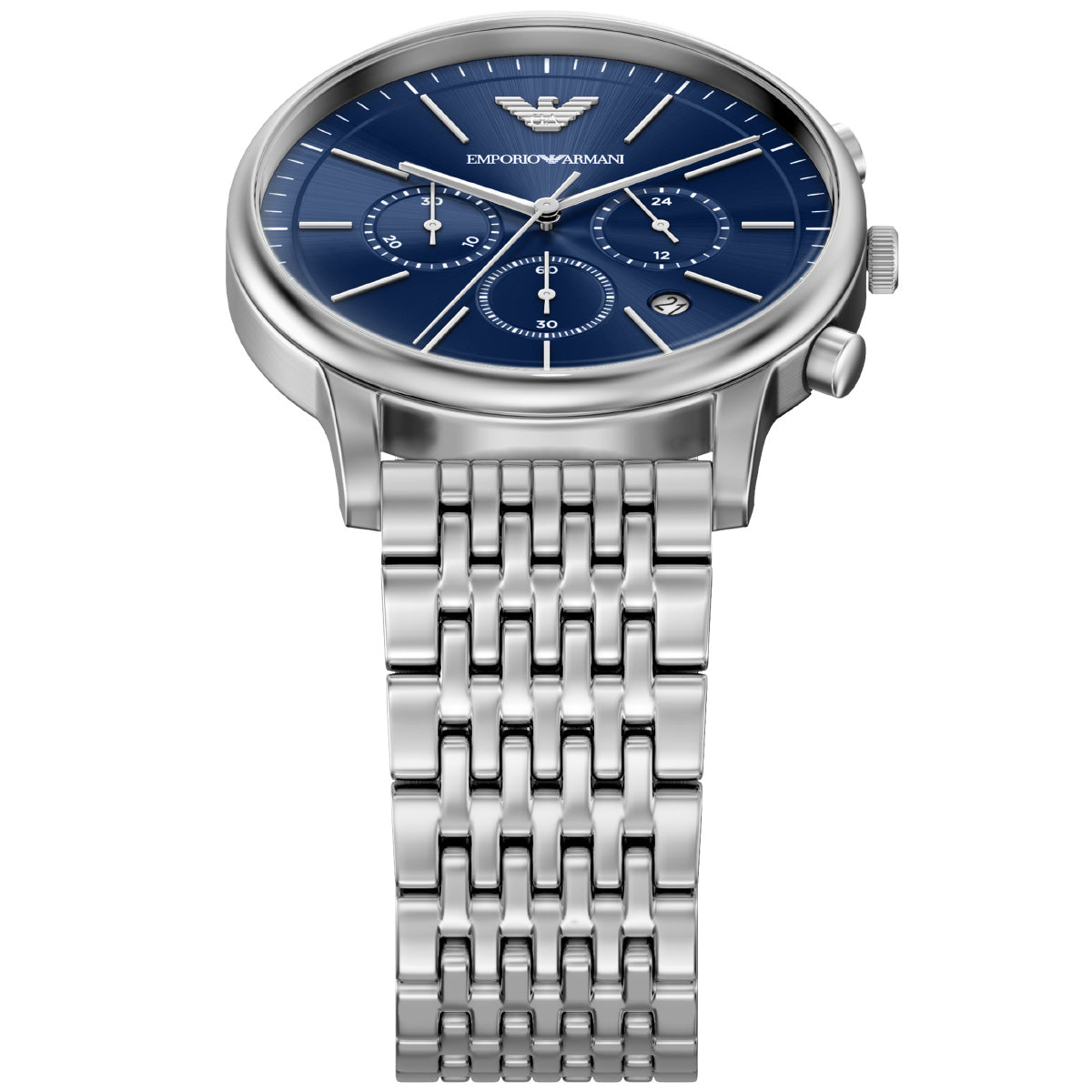 エンポリオアルマーニ EMPORIO ARMANI 腕時計 メンズ クロノグラフ ステンレススチール AR11771【2026 新作】【60回分割手数料無料！】