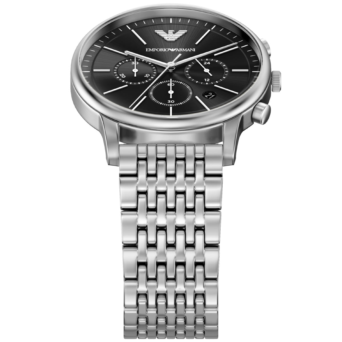エンポリオアルマーニ EMPORIO ARMANI 腕時計 メンズ クロノグラフ ステンレススチール AR11772【2026 新作】【60回分割手数料無料！】