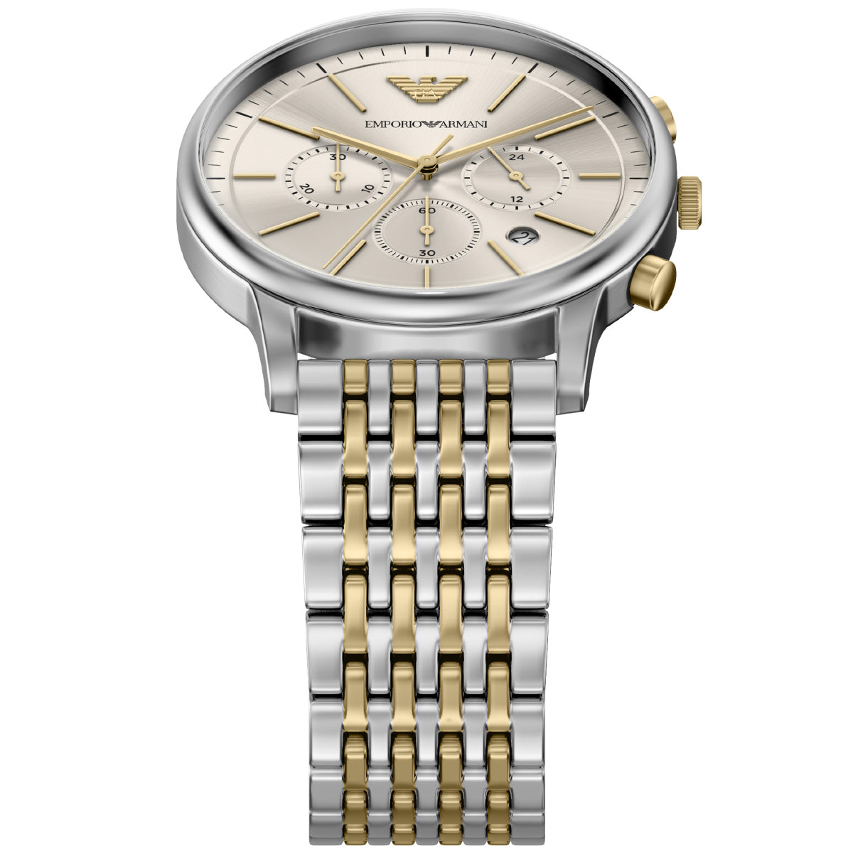 エンポリオアルマーニ EMPORIO ARMANI 腕時計 メンズ クロノグラフ ステンレススチール AR11773【2026 新作】【60回分割手数料無料！】