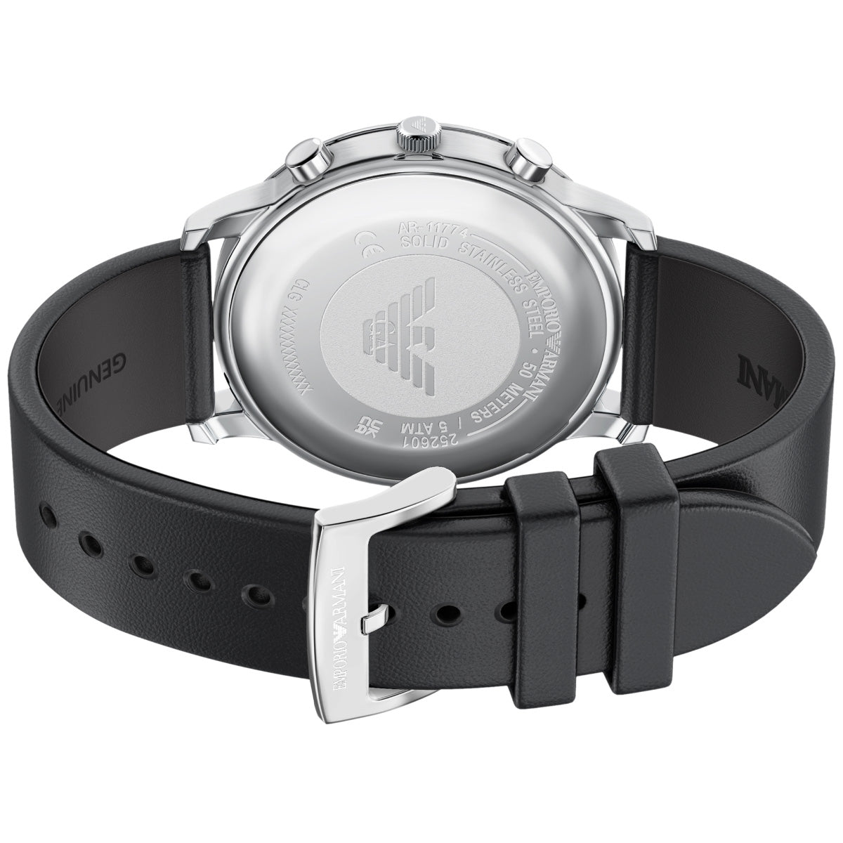 エンポリオアルマーニ EMPORIO ARMANI 腕時計 メンズ クロノグラフ レザー AR11774【2026 新作】【60回分割手数料無料！】