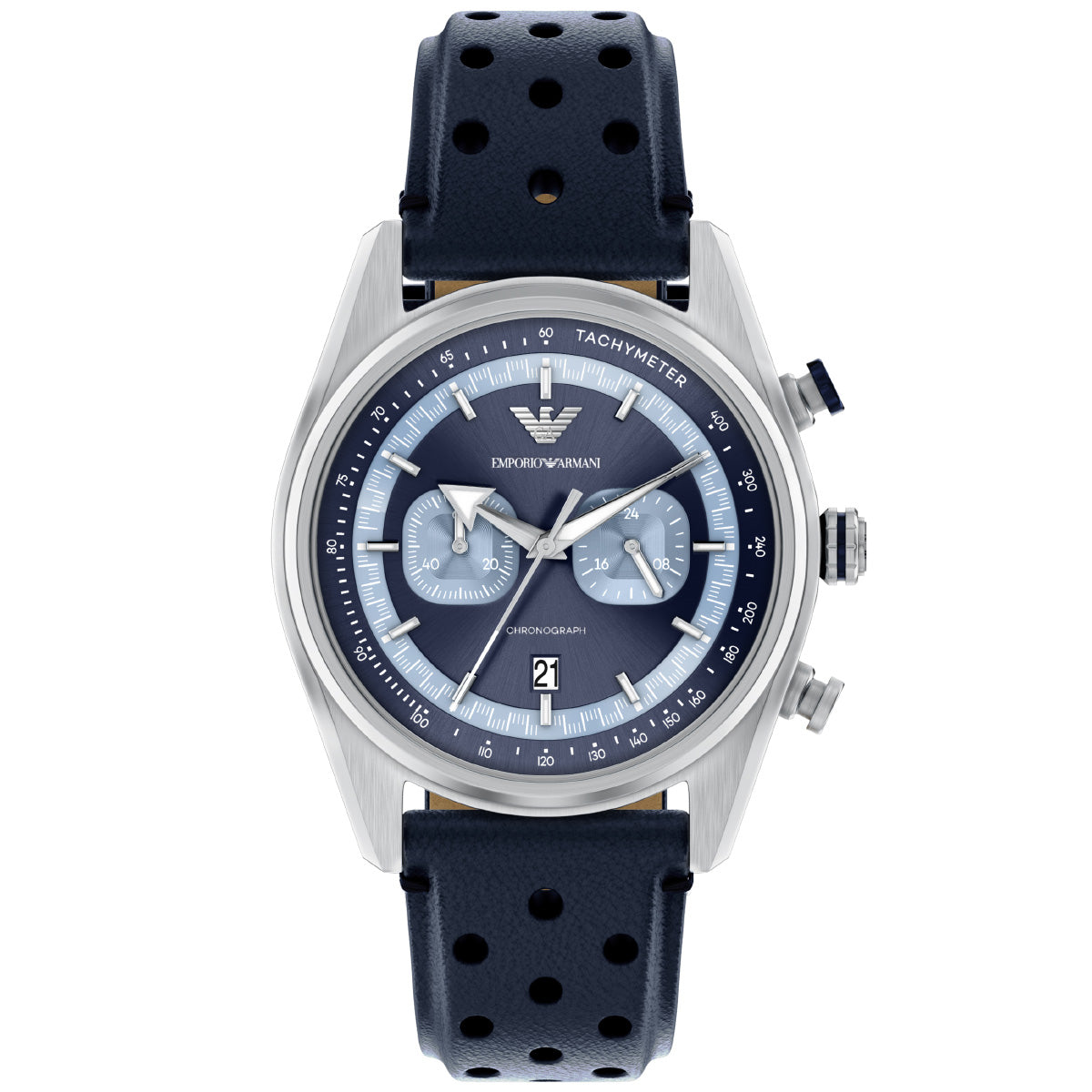 エンポリオアルマーニ EMPORIO ARMANI 腕時計 メンズ クロノグラフ レザー AR11781【2026 新作】【60回分割手数料無料！】