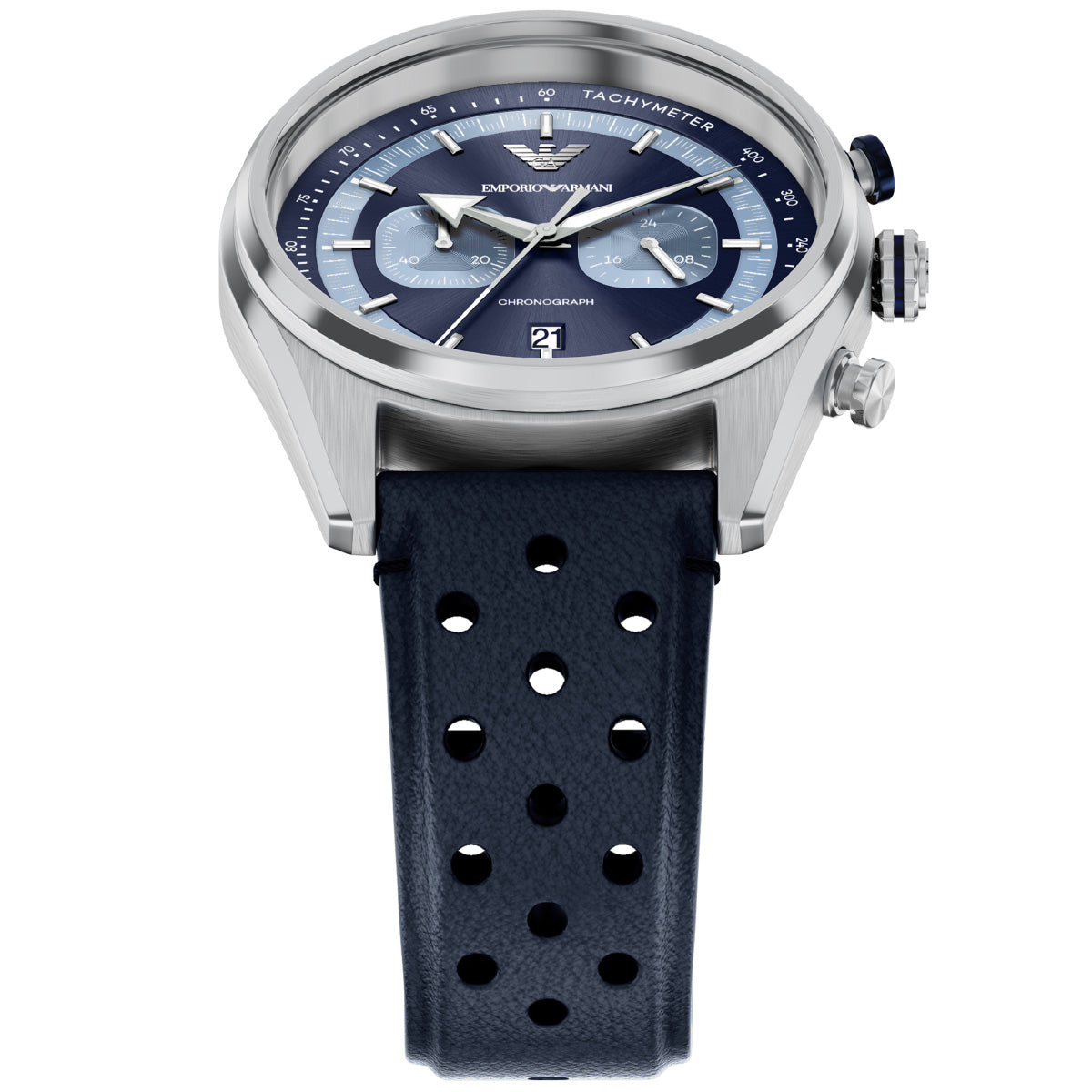 エンポリオアルマーニ EMPORIO ARMANI 腕時計 メンズ クロノグラフ レザー AR11781【2026 新作】【60回分割手数料無料！】