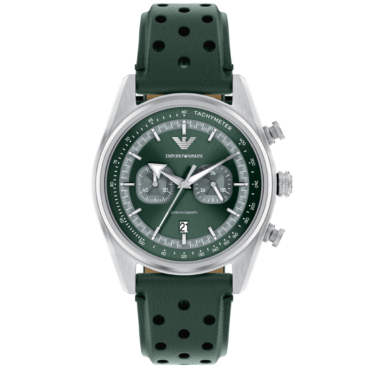 エンポリオアルマーニ EMPORIO ARMANI 腕時計 メンズ クロノグラフ レザー AR11782【2026 新作】【60回分割手数料無料！】