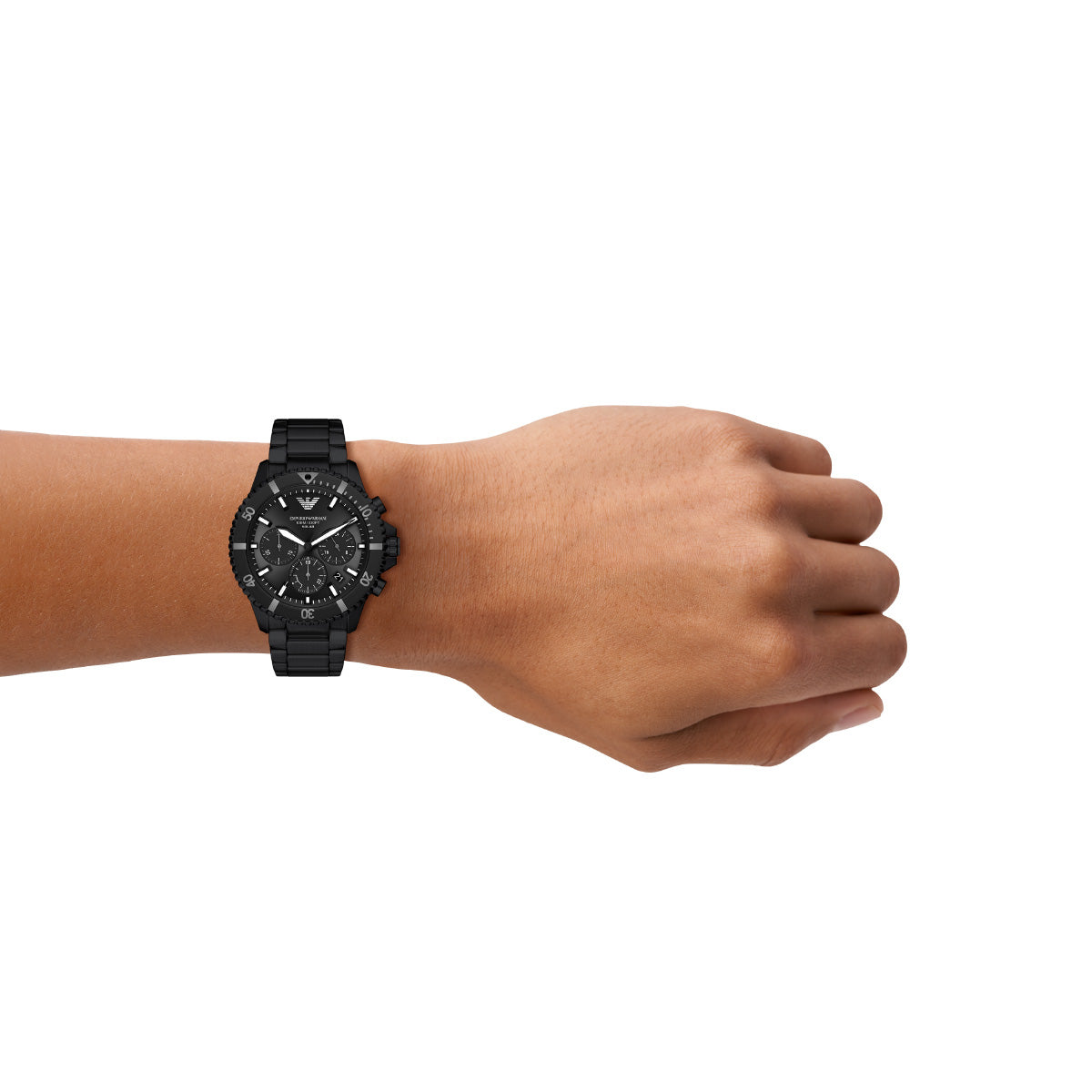 エンポリオアルマーニ EMPORIO ARMANI 腕時計 メンズ ソーラー クロノグラフ WORLD EXPLORER ステンレススチール AR11784【2026 新作】【60回分割手数料無料！】