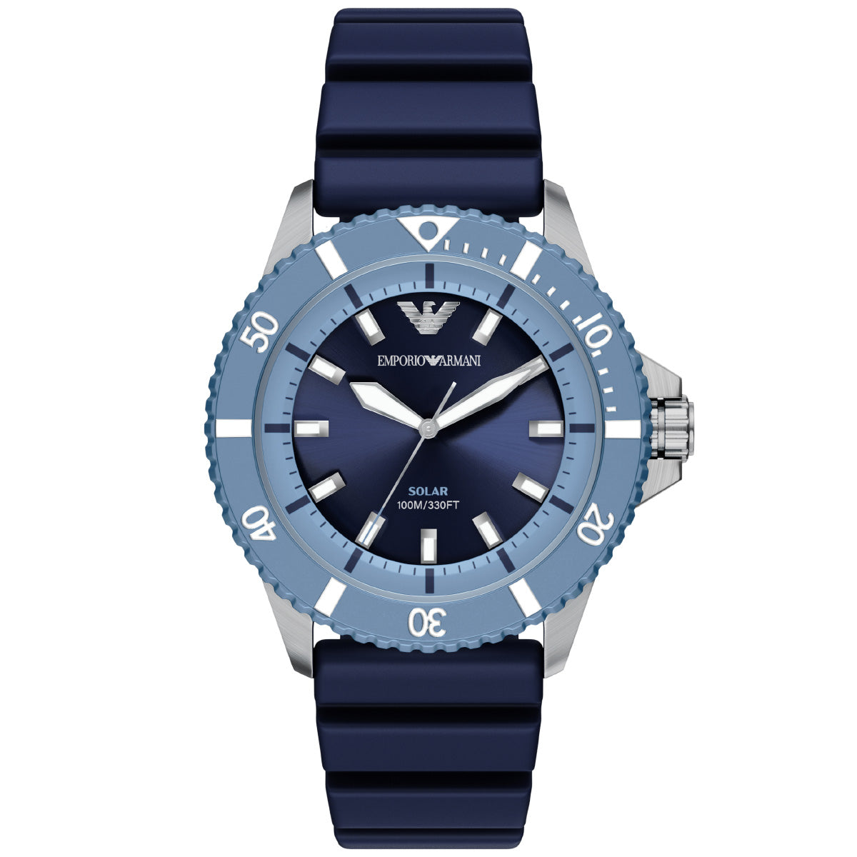 エンポリオアルマーニ EMPORIO ARMANI 腕時計 メンズ ソーラー WORLD EXPLORER シリコン AR11785【2026 新作】【60回分割手数料無料！】