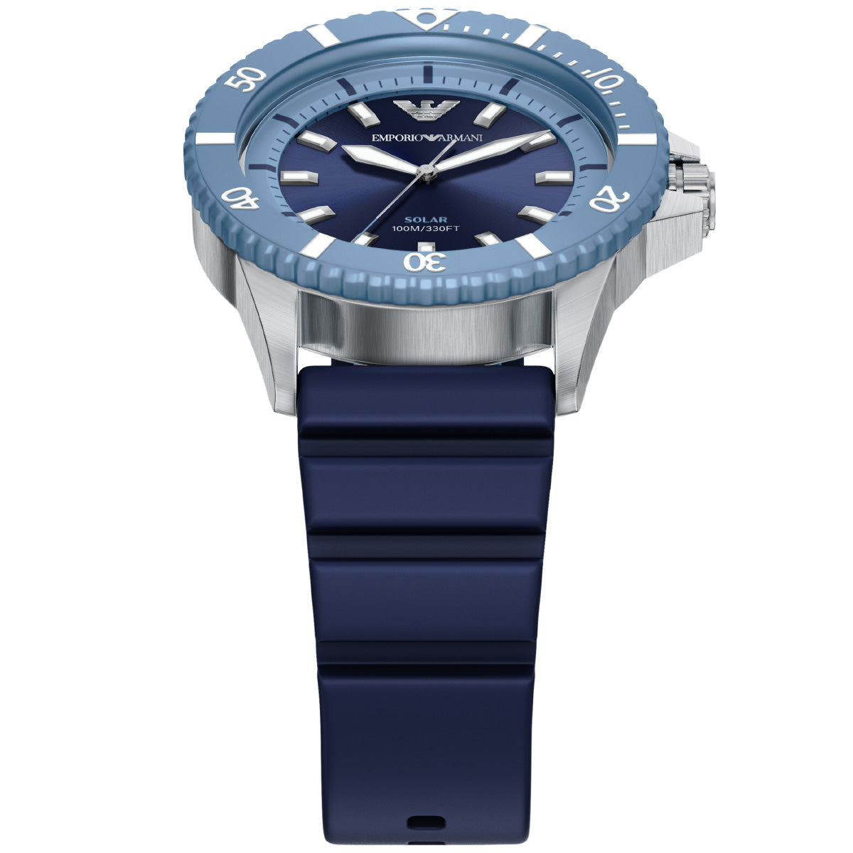 エンポリオアルマーニ EMPORIO ARMANI 腕時計 メンズ ソーラー WORLD EXPLORER シリコン AR11785【2026 新作】【60回分割手数料無料！】