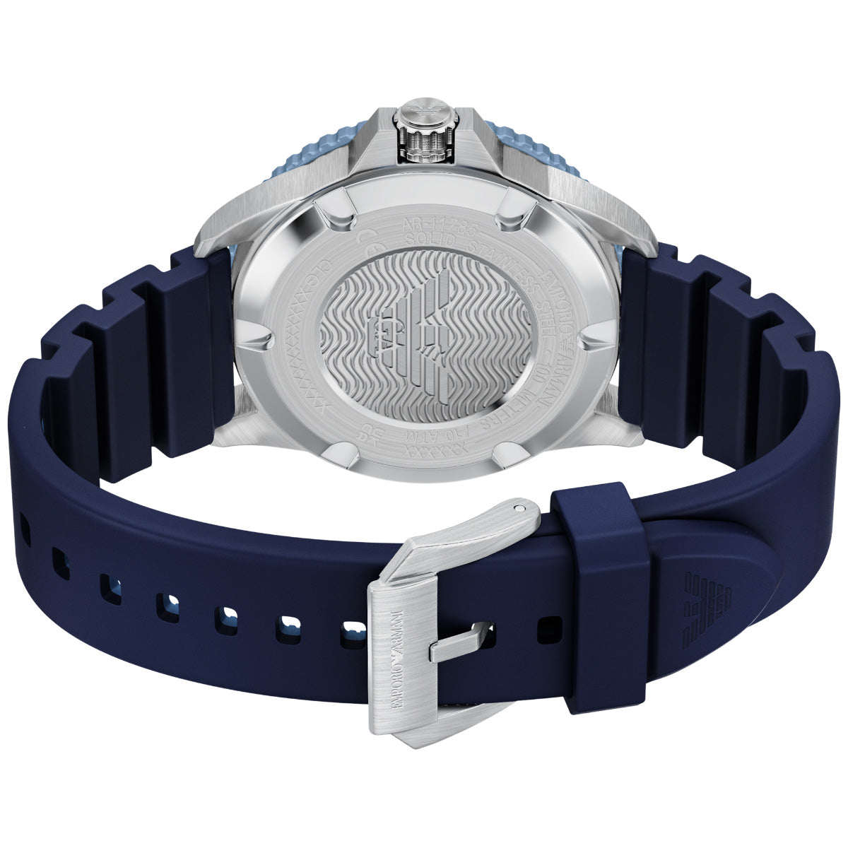 エンポリオアルマーニ EMPORIO ARMANI 腕時計 メンズ ソーラー WORLD EXPLORER シリコン AR11785【2026 新作】【60回分割手数料無料！】