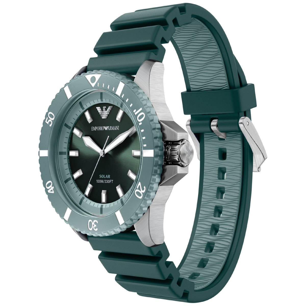 エンポリオアルマーニ EMPORIO ARMANI 腕時計 メンズ ソーラー WORLD EXPLORER シリコン AR11786【2026 新作】【60回分割手数料無料！】