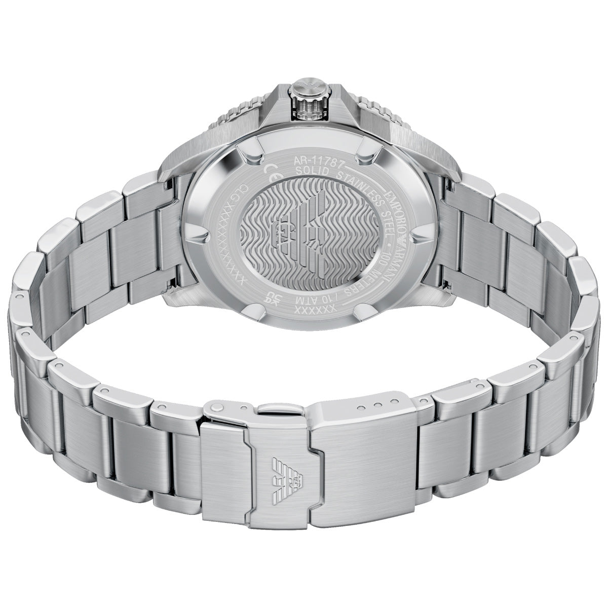 エンポリオアルマーニ EMPORIO ARMANI 腕時計 メンズ ソーラー WORLD EXPLORER ステンレススチール AR11787【2026 新作】【60回分割手数料無料！】