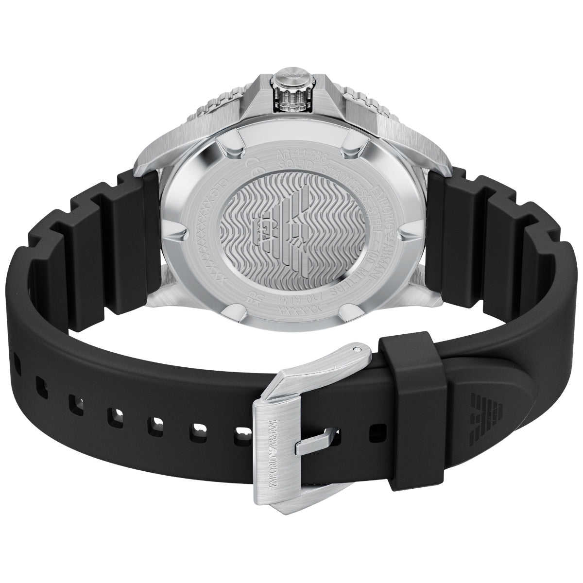 エンポリオアルマーニ EMPORIO ARMANI 腕時計 メンズ ソーラー WORLD EXPLORER シリコン AR11788【2026 新作】【60回分割手数料無料！】