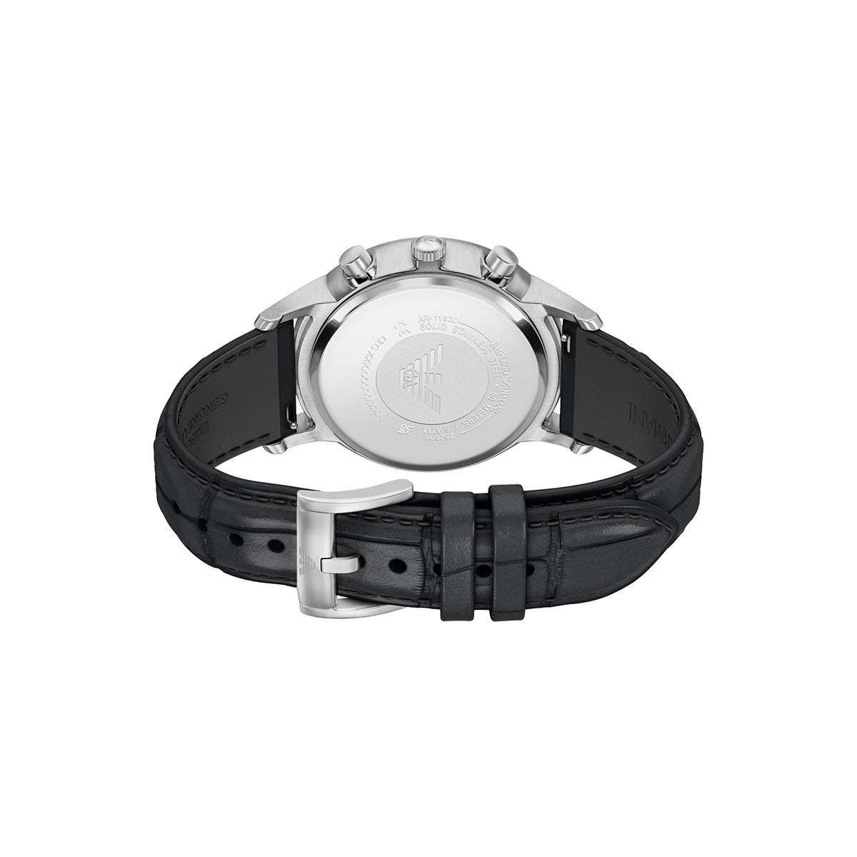 エンポリオアルマーニ EMPORIO ARMANI 腕時計 メンズ クロノグラフ レザー AR11820