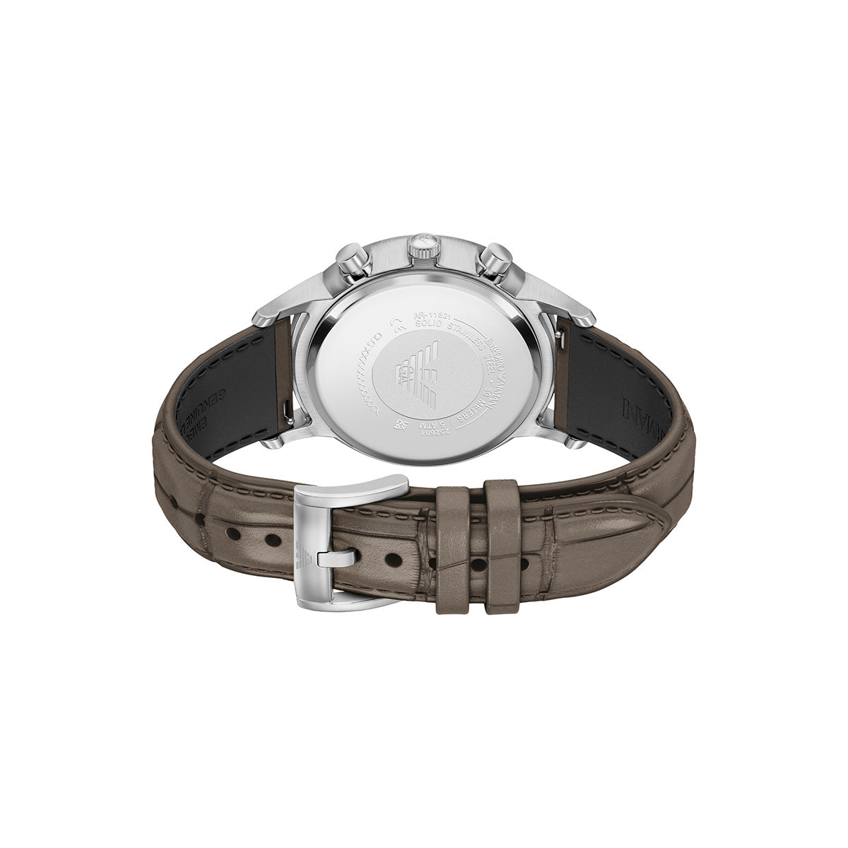 エンポリオアルマーニ EMPORIO ARMANI 腕時計 メンズ クロノグラフ レザー AR11821