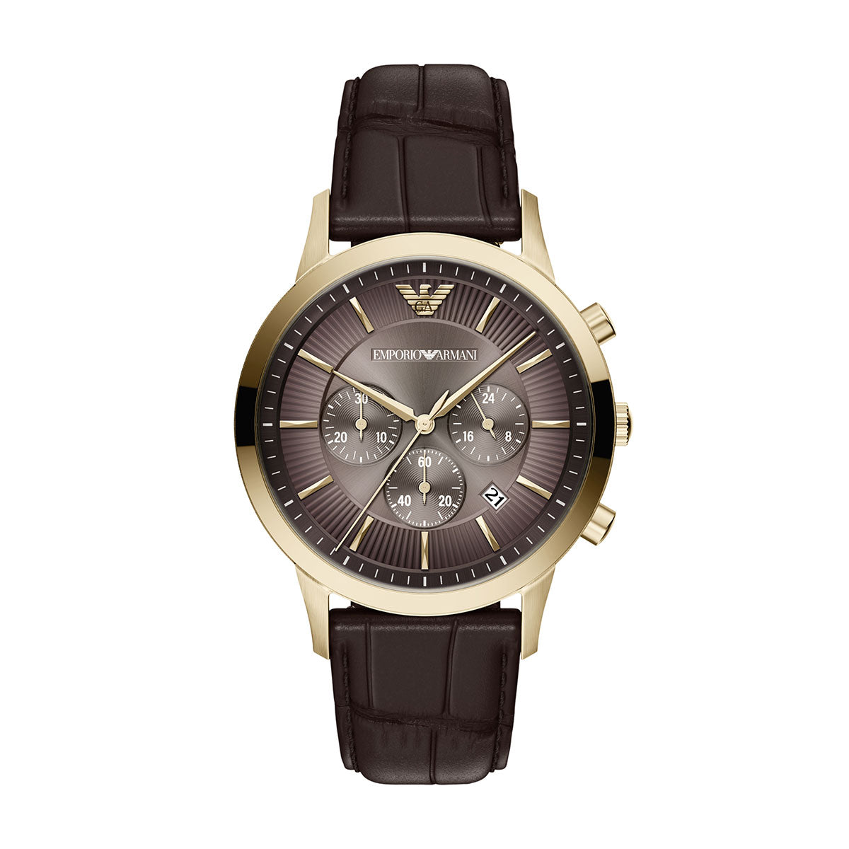 エンポリオアルマーニ EMPORIO ARMANI 腕時計 メンズ クロノグラフ レザー AR11822
