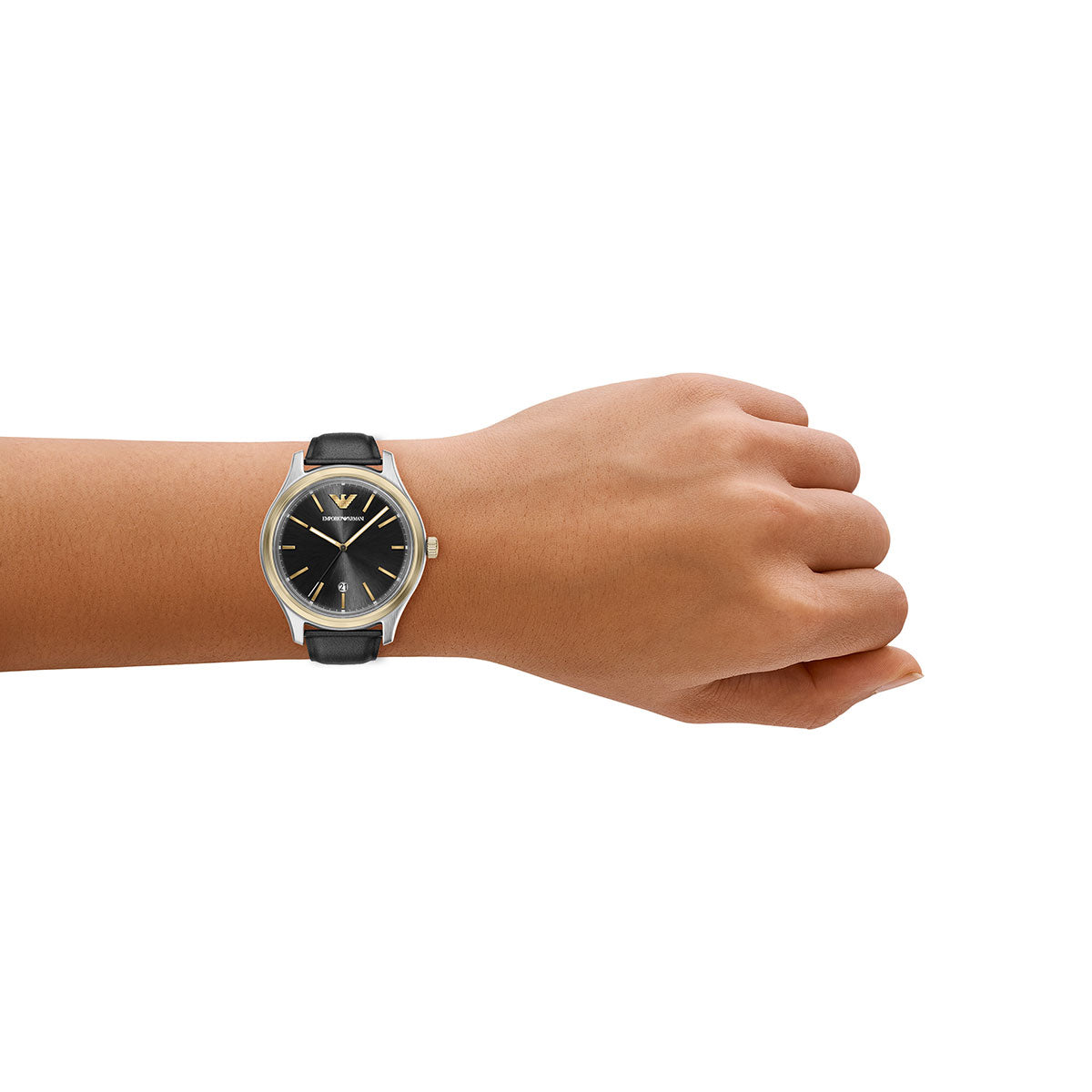 エンポリオアルマーニ EMPORIO ARMANI 腕時計 メンズ レザー AR11834